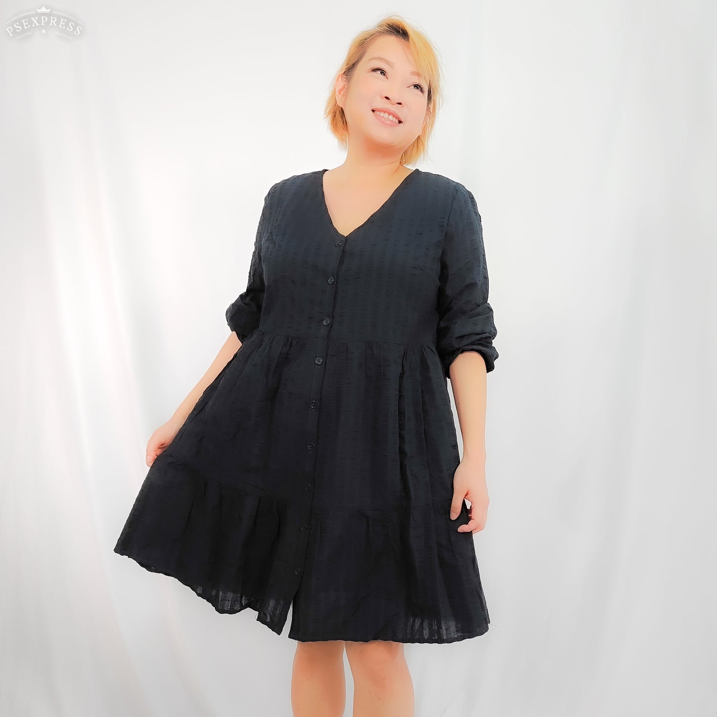 Black Smock Dress