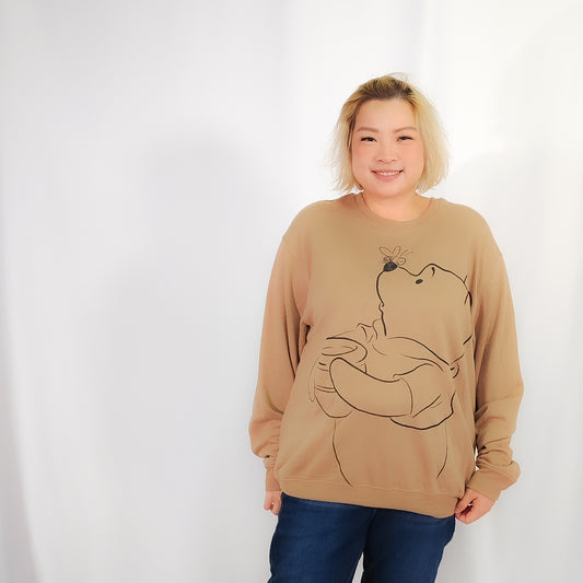 Pooh Sweater Brown